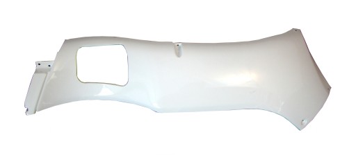 T48109 - JUNAK JETMAX 250 ЗАЩИТА ПОРОГА РАМЫ ЛЕВЫЙ БЕЛЫЙ