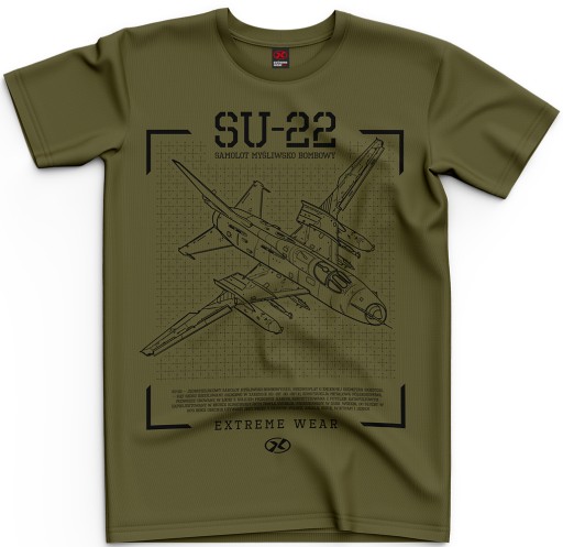 SU-22 TECH Pánske tričko OLIVE veľ. 3XL