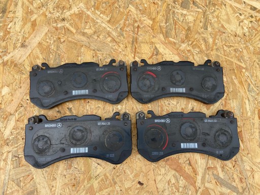 07.9849.33 - ПЕРЕДНІ ГАЛЬМІВНІ КОЛОДКИ MERCEDES GL GLE ML 5.5 AMG