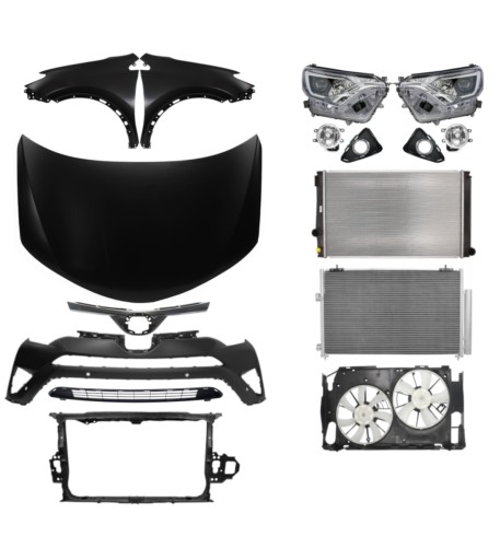 4310 - Toyota Rav 4 16-18 Капот бампер ремінь крила