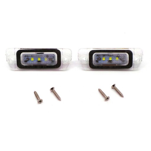 960 - Mercedes X164 світлодіодні лампи реєстрації 2шт 350lm
