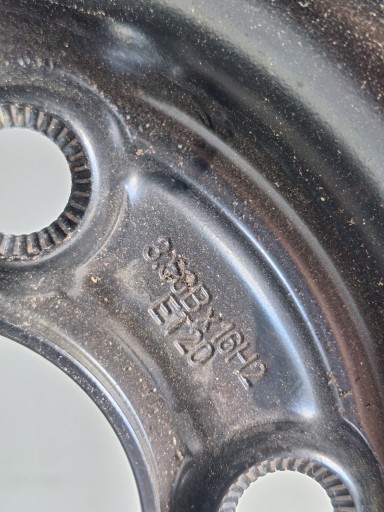 MERCEDES C-KLASA W204 08-> wheel spare 125/90 R16 ET20