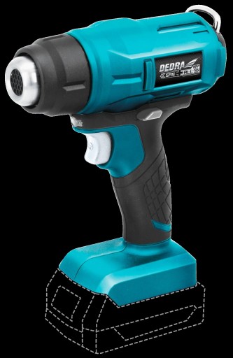 Перезаряжаемая тепловая пушка 18 В