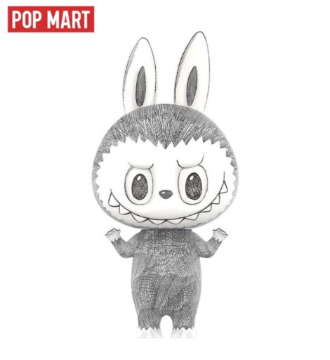 Original POP MART MEGA LABUBU 400% Sketch Limited Edition • Opinie