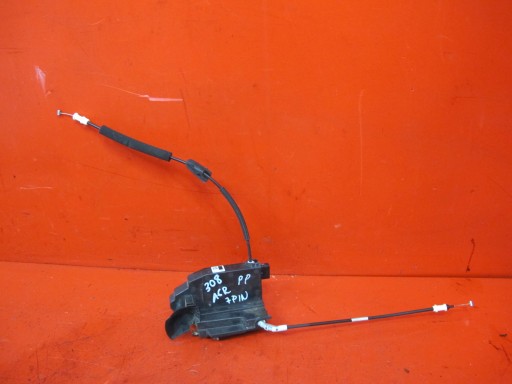 PEUGEOT 308 II T9 lock door right front front 7 PIN 9810309380