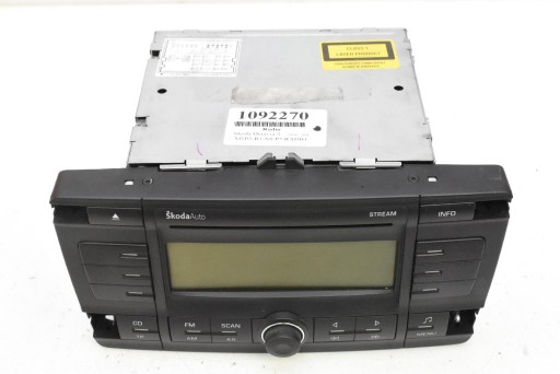 RADIO radio CD 1Z0035161B SKODA OCTAVIA 2 II 04-08