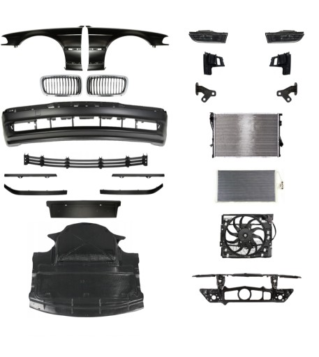 3624 - BMW 7 E38 94-98 Ремінь бампера Галоген