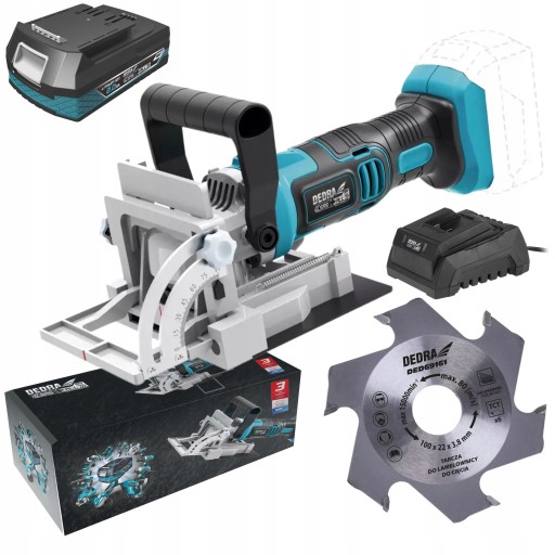 АККУМУЛЯТОРНЫЙ ФРЕЗЕРНЫЙ СТАНОК DEDRA 18V +2Ah