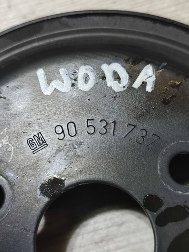 Opel Corsa E 2018 pulley pompy of water