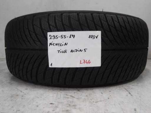ЗИМОВА ШИНА MICHELIN PILOT ALPIN 5 235/55/17 103V
