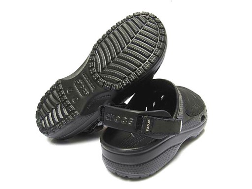 Crocs Yukon Klapki sandały buty dziury czarne 10706675128 Obuwie Męskie Męskie IU ZUCNIU-3