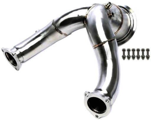 06AU016 - Audi S4 B9 Quattro Downpipe с катализатором та