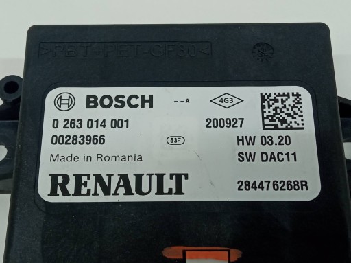 Module PDC Stationnement 284476268R 0263014001 Dacia Duster II (2017-2024)