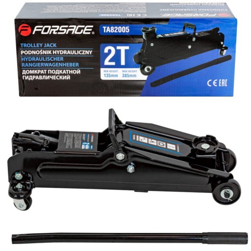 ДОМКРАТ АВТОМОБІЛЬНИЙ ГІДРАВЛІЧНИЙ ŻABA 2T