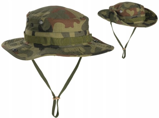 Rybársky vojenský klobúk Jungle pl camo veľ. L