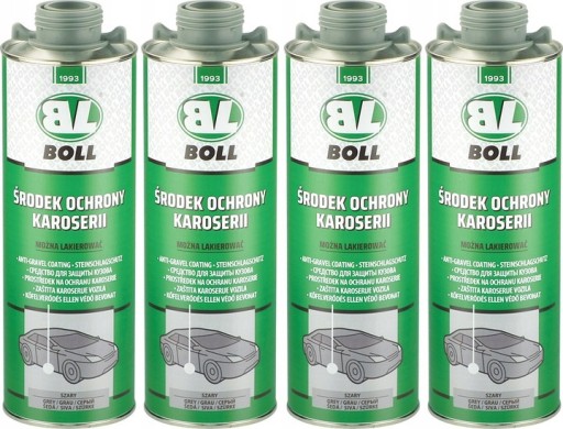 БОЛЛ ЯГНЕНОК СРЕДСТВА ЗАЩИТЫ КУЗОВА 1L X 4 СЕРЫЙ