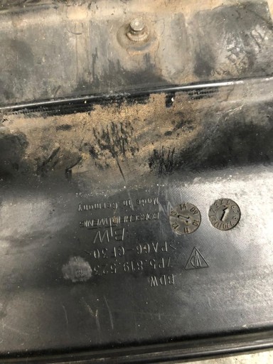 Blende Abdeckung wärmblech CAYENNE 7P 7P5819523