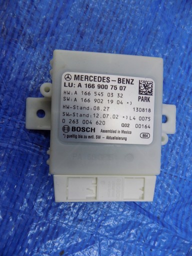 modulo Centralina PDC MERCEDES ML W166 3,0CDI 350