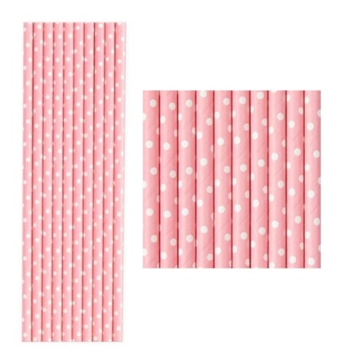 Паперові соломинки PartyPal 10 шт.