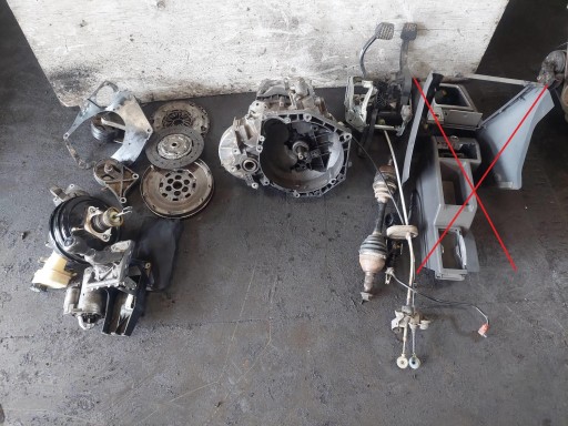 PRZEKLADKA na MANUAL převodovka 6-převodů OPEL VECTRA C LIFT M32 1.9 CDTI