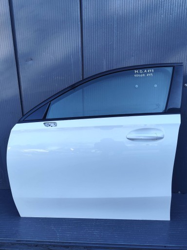 W177DRZWI - Mercedes w177 a-class ліві передні двері повне розбирання 149