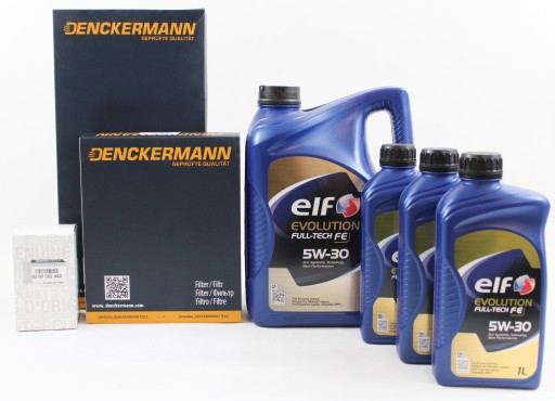 ФІЛЬТРИ + МАСЛО ELF 5W30 RENAULT ESPACE 4 2.0 DCI 06-