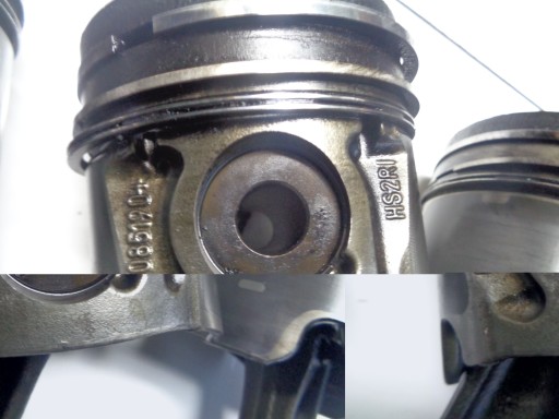 FORD MONDEO MK4 FOCUS MK2 2.0TDCI 140KM D4204T piston pistons connecting rod