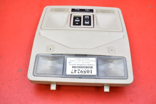 FANALE Plafoniera interna Anteriore 8X23-MBBV JAGUAR XJ X351 09-15