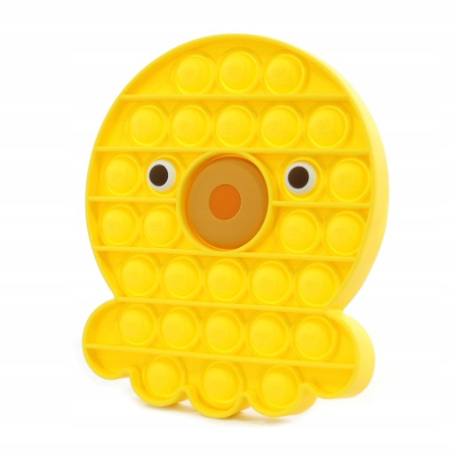 Іграшка-антистрес Midex Push Bubble Pop It, жовтий восьминіг
