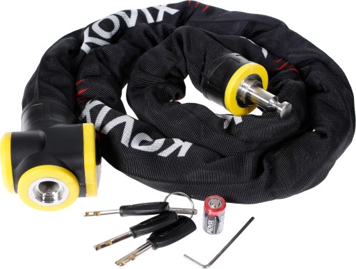 ЛАНЦЮГОВИЙ ЗАМОК З СИГНАЛІЗАЦІЄЮ KOVIX KCL10-150