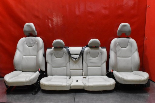 Sitz Sitze SKORZANE KOMPLET EU VOLVO V40 2 II 5D HB 12-16