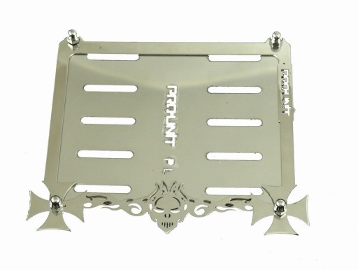 МЕТАЛЕВИЙ ЧЕРЕП HIT РАМКА НОМЕРНОГО ЗНАКА