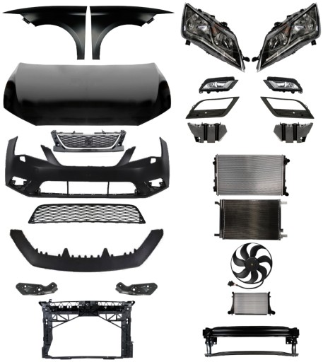 Inny938 - Seat Leon 12-17 Ремінь бампера Капот Крило