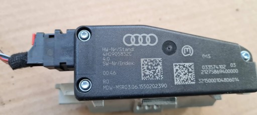 A6 C7 4G LIFT RYGIEL BLOKADA DES LENKRADS 4H0905852C A7 4G S7