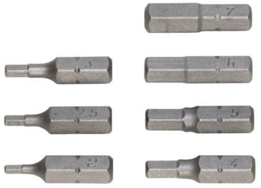 WURTH набор бит IMBUS 7 элементов