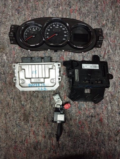 248100621R 284B11723R - Стартовый комплект компьютера dacia lodgy dokker duster i fl 1.6 sce 237106933r