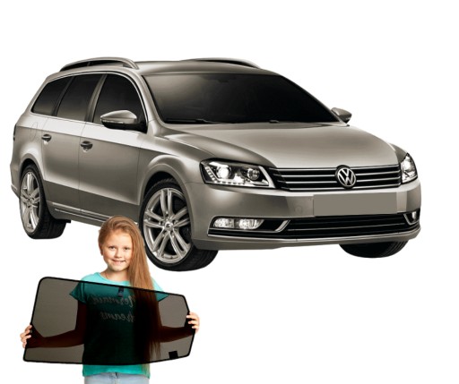 Шторы на магнитах VW PASSAT B7 универсал 2010-2014