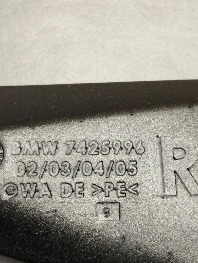 BMW X1 F48 hangszigetelő ABSORBER 7425996