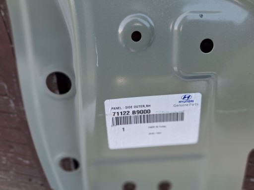 side right pillar HYUNDAI I10 II 2013R->