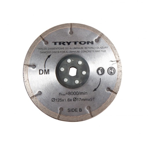 Eatpd02 алмазні диски 125x30 мм пара