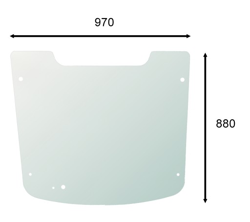 3924308903, PD00045866 - Заднє скло Still RX