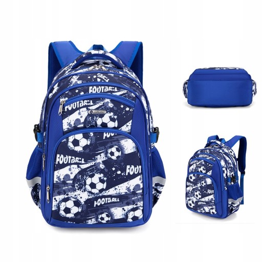 Рюкзак шкільний на багато відділень GF001 Multicolour