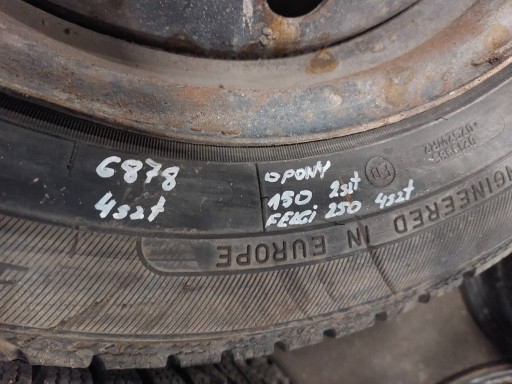 Jantes Fer 4 SZT 4x100 6Jx15 ET43 FI60,1 RENAULT SCENIC