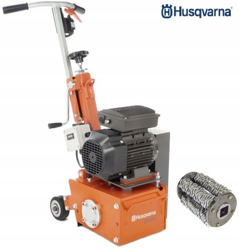 ЕЛЕКТРИЧНА ФРЕЗЕРНА МАШИНА HUSQVARNA CG 200 E + ФРЕЗЕРНА МАШИНА TCT