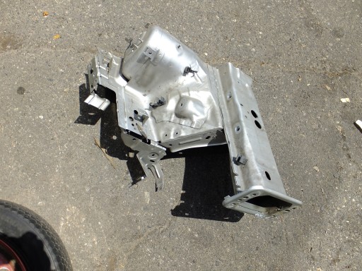quarter right ford b-max 2013r