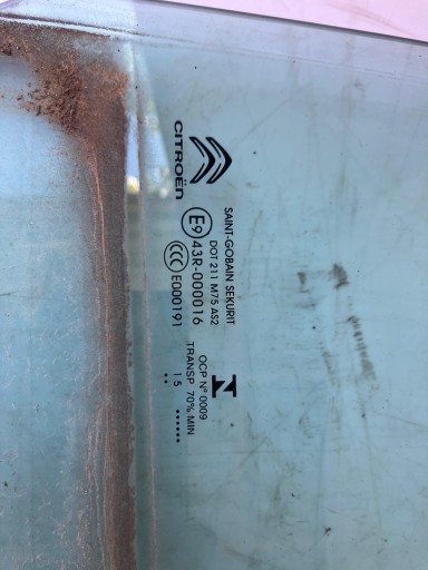 window door left rear part C4 GRAND PICASSO II 15R