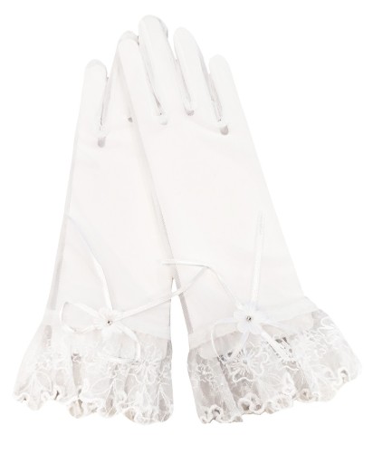 Тюлеві рукавички на п'ять пальців