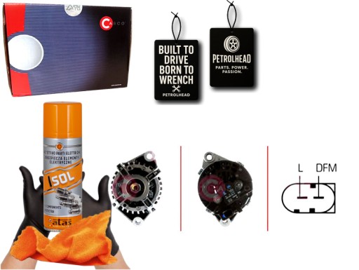 CASCAL10241AS#ECS-PCP+K - Каско генератора 0004717v005 111548002 0004717v006 #petrolhead pro+ kit4