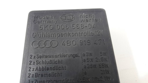 Audi A4 S4 B7 8E 8H Relè 4B0919471
