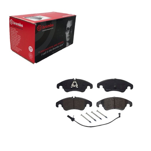 85 145 - ГАЛЬМІВНІ КОЛОДКИ BREMBO. AUDI A6 11-Передня